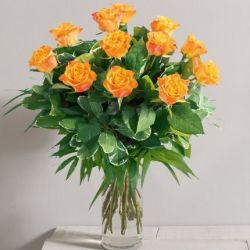 Brassée roses oranges